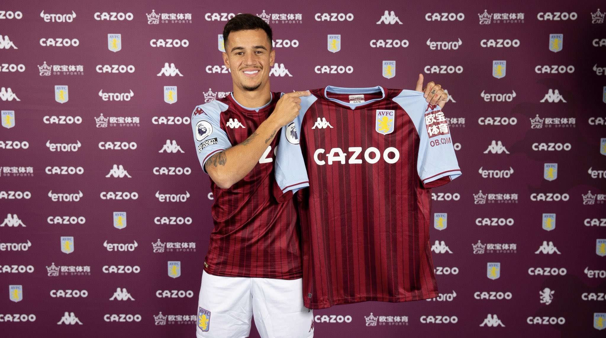 Philippe Coutinho Aston Villa