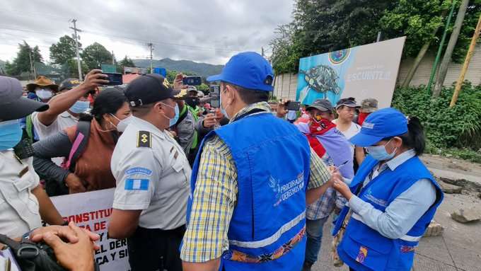 Estos son los puntos bloqueados en carreteras