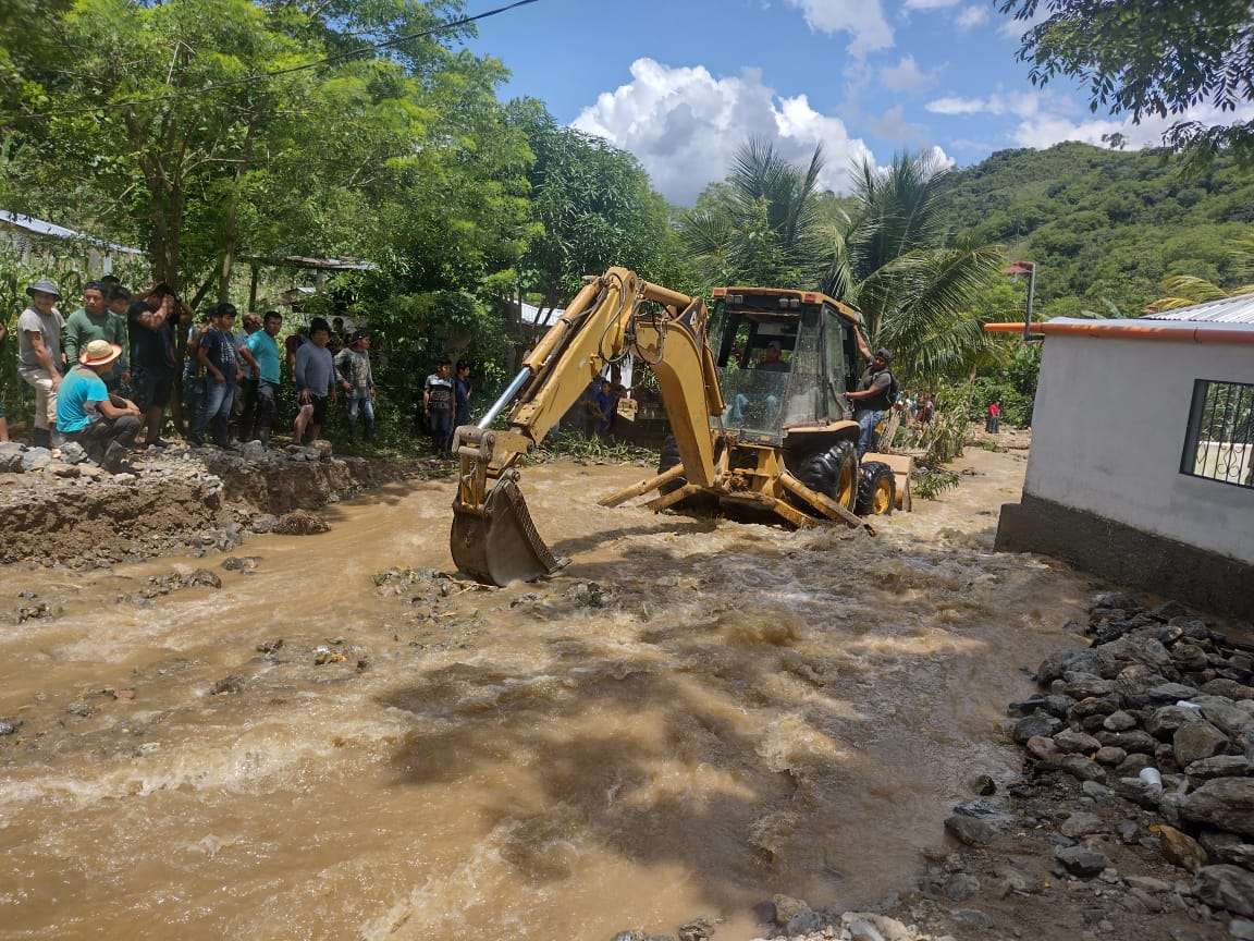 Inundaciones y deslizamientos han dejado las últimas lluvias en Alta Verapaz