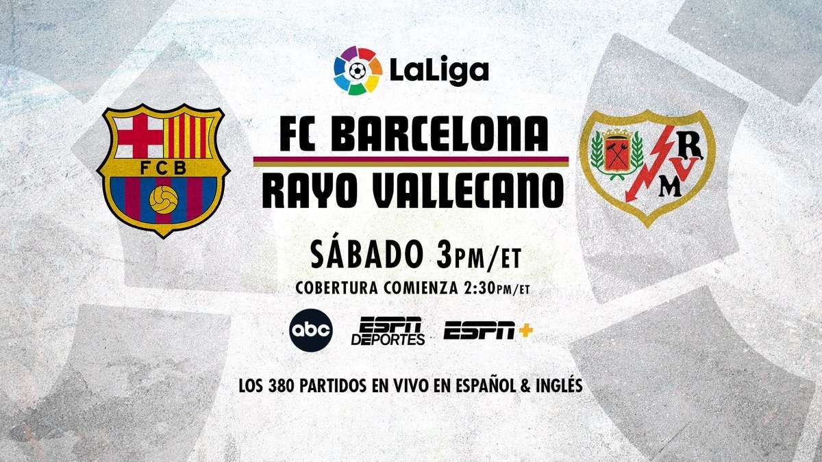 Barcelona Rayo Vallecano