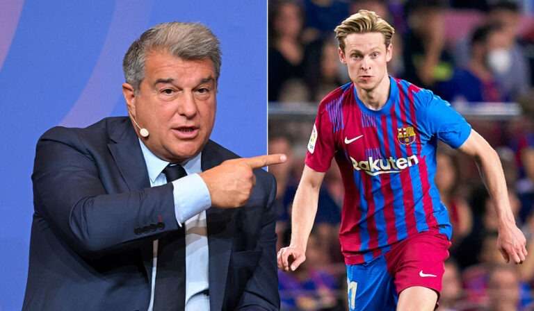 Laporta Frenkie de Jong