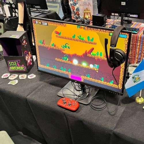 502’s Arcade, el videojuego guatemalteco presentado en Japón
