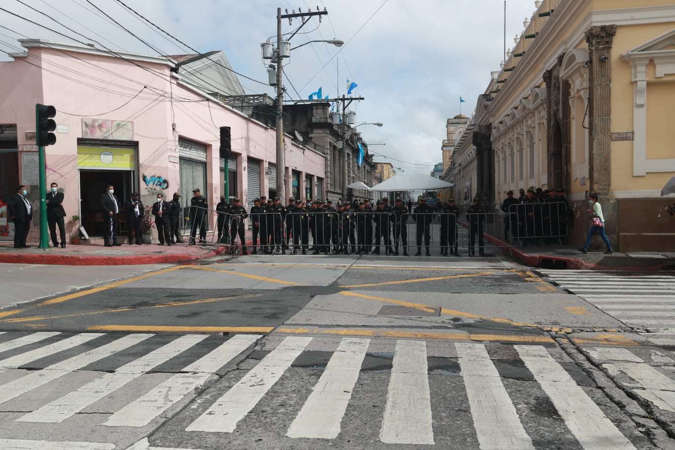 cierres viales en zona 1