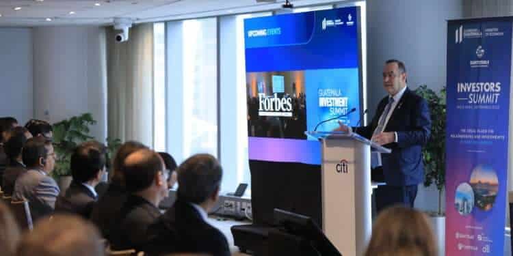 Investors Summit Giammattei