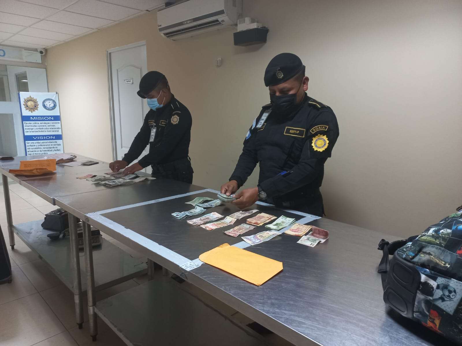 dinero decomisado AILA