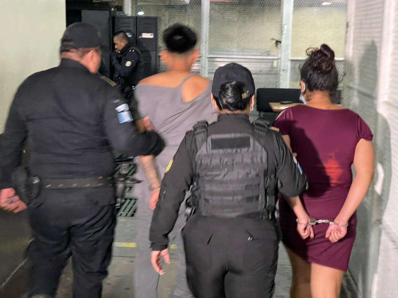 Capturan a dos supuestos mareros, dispararon contra un grupo de personas