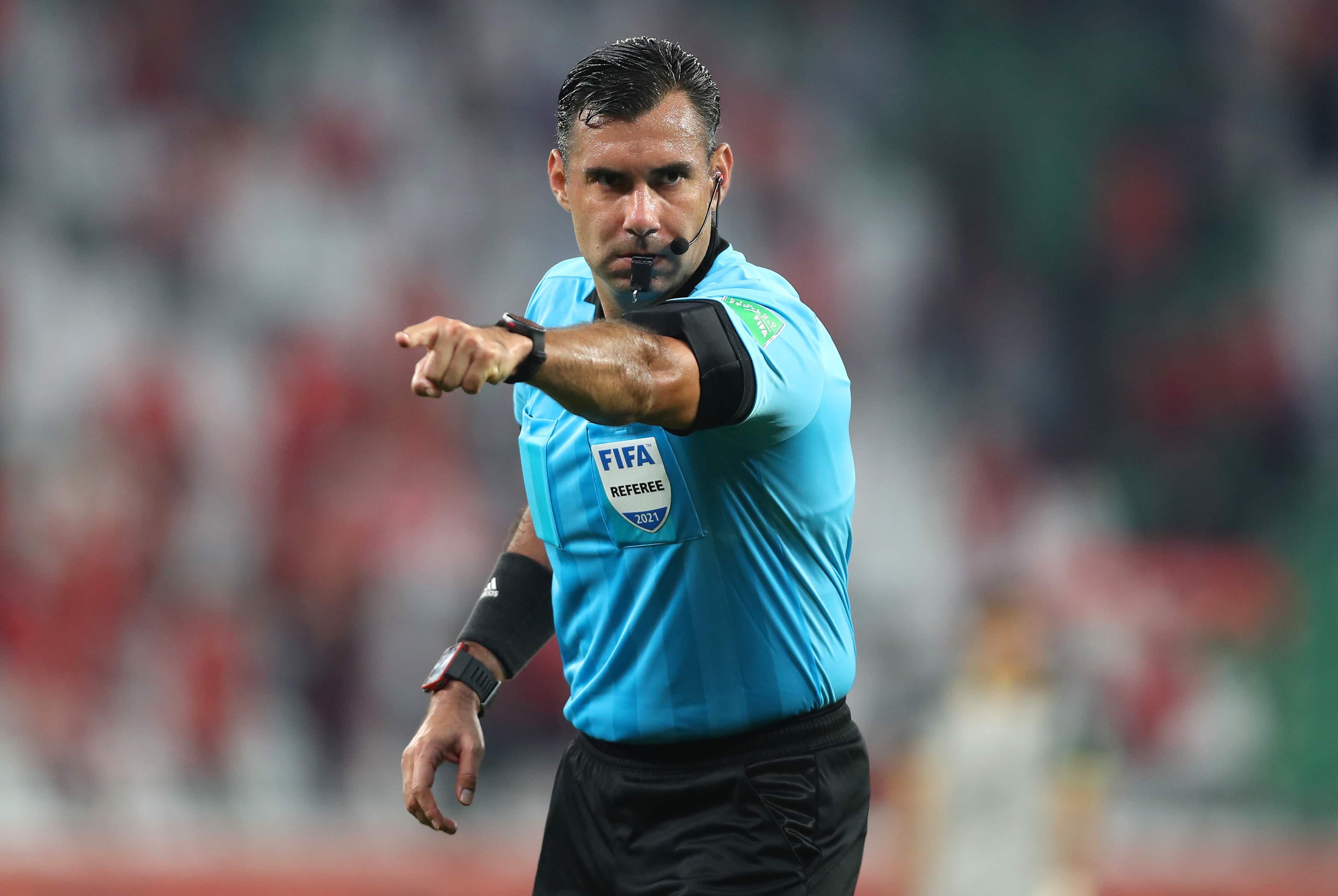 Mario Escobar Toca (Foto La Red: FIFA) árbitros