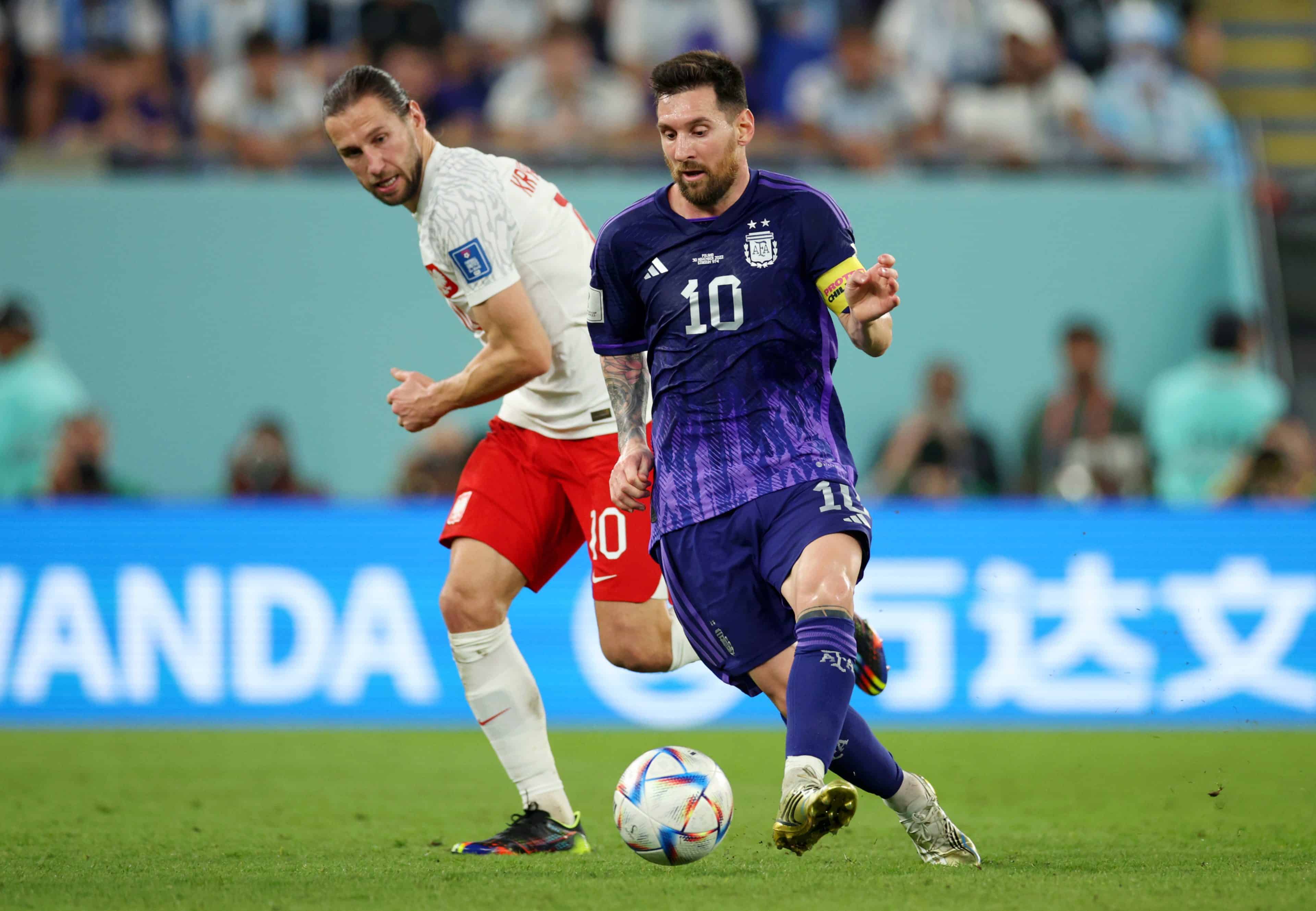 Argentina v Polonia Messi