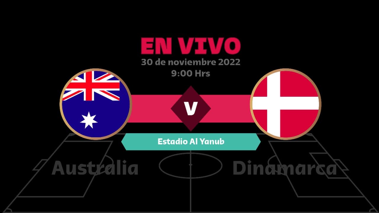 Australia vs Dinamarca Mundial