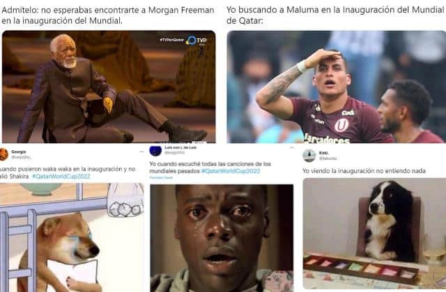 Estos son los mejores memes de la inauguración del Mundial Qatar 2022