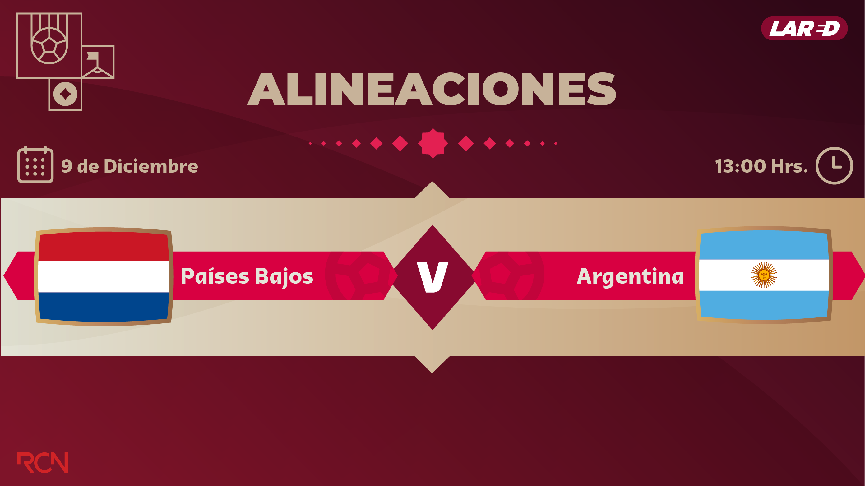 11 Argentina vs Países Bajos Mundial