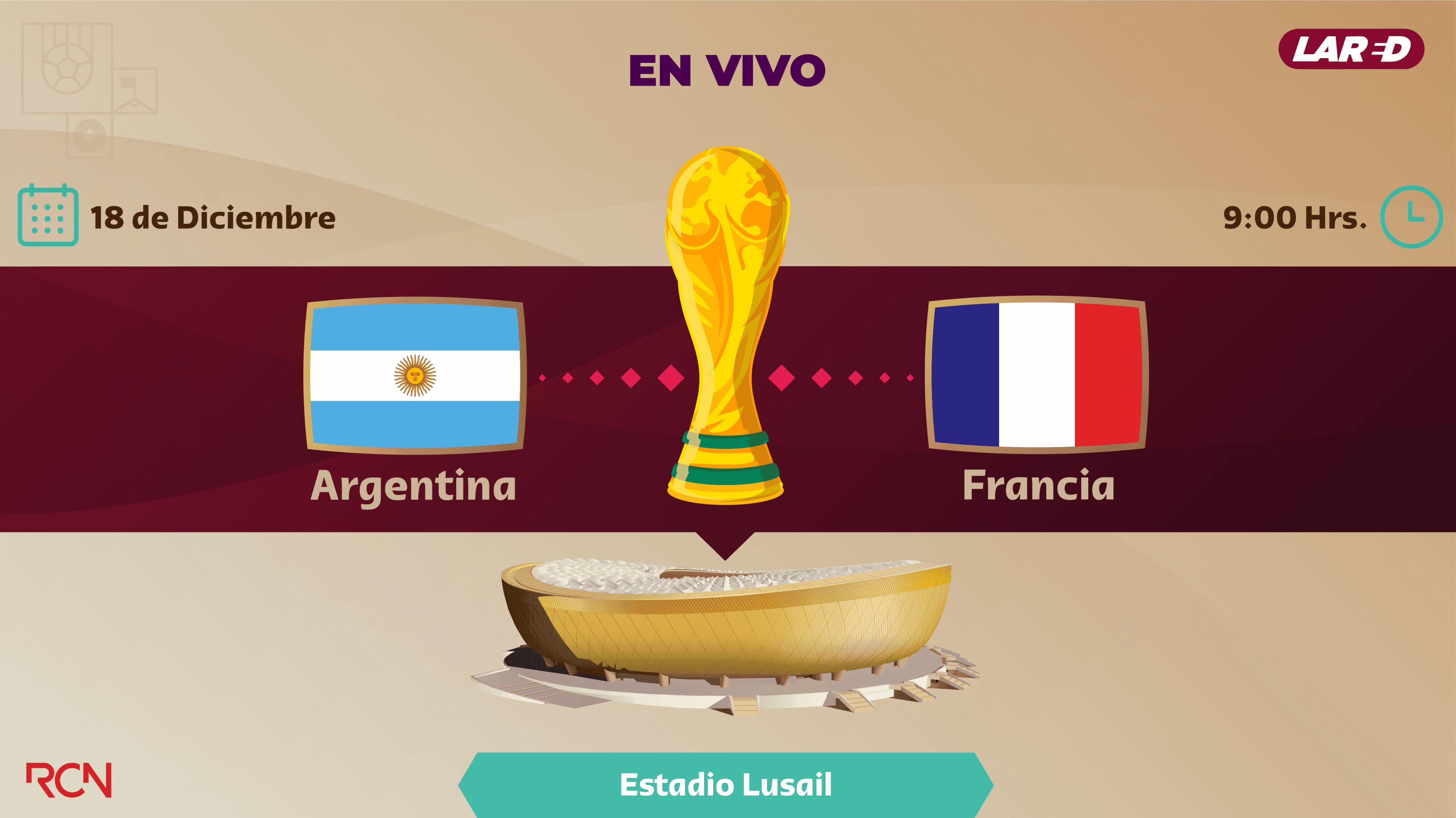 En vivo Argentina Francia Mundial