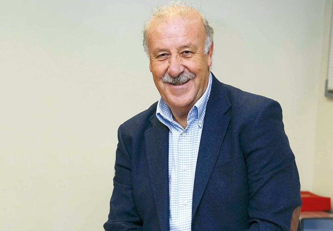 Vicente del Bosque navideña