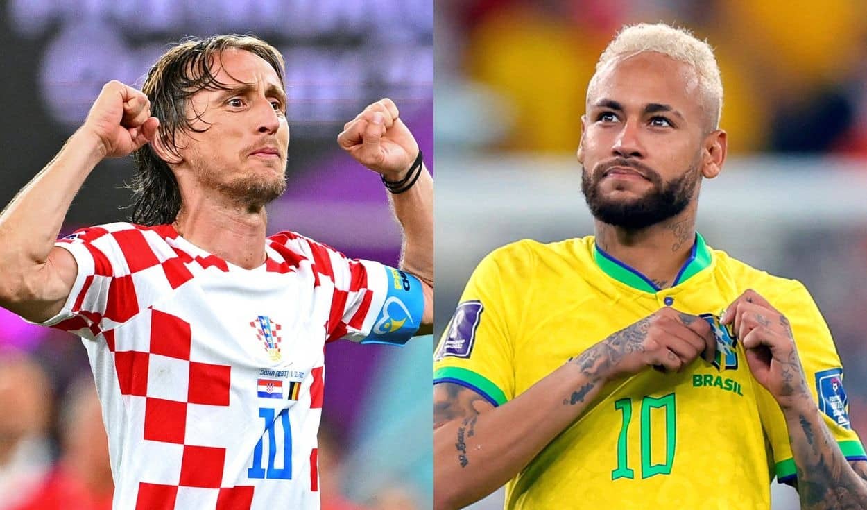 brasil croacia luka modric neymar