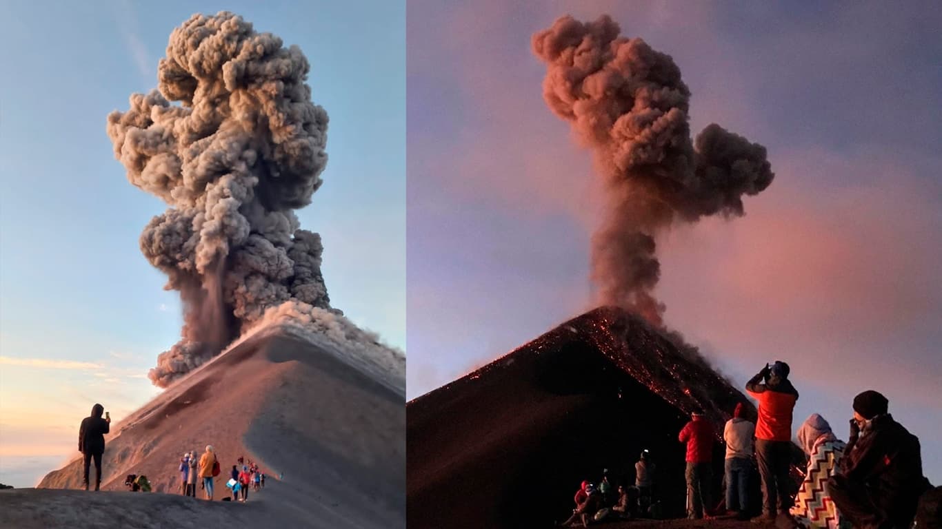 Volcán de Fuego usuarios