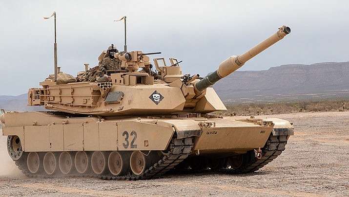 Estados Unidos tanques Abrams
