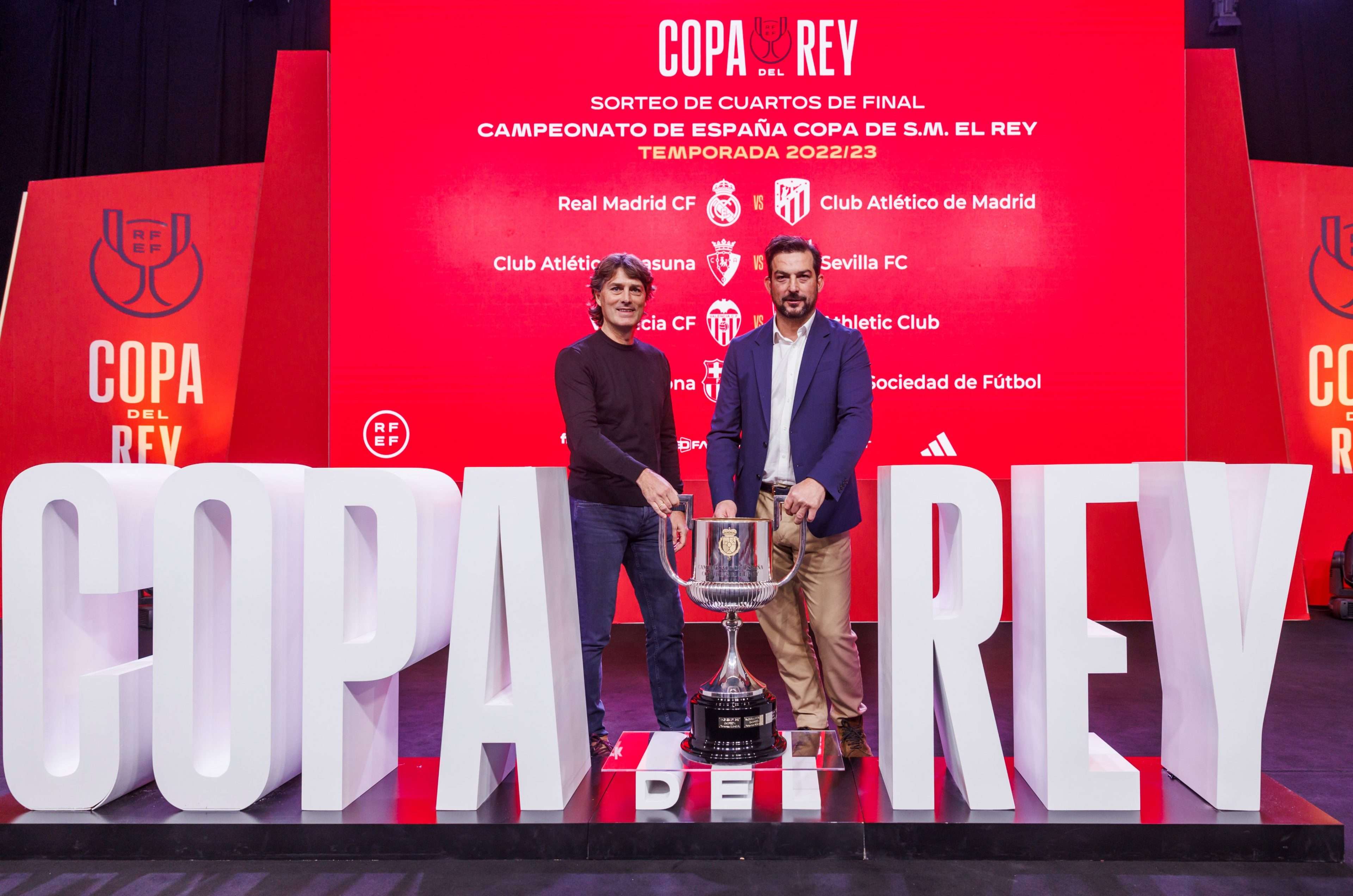 Copa del Rey: Real Madrid – Atlético y Barcelona – Real Sociedad