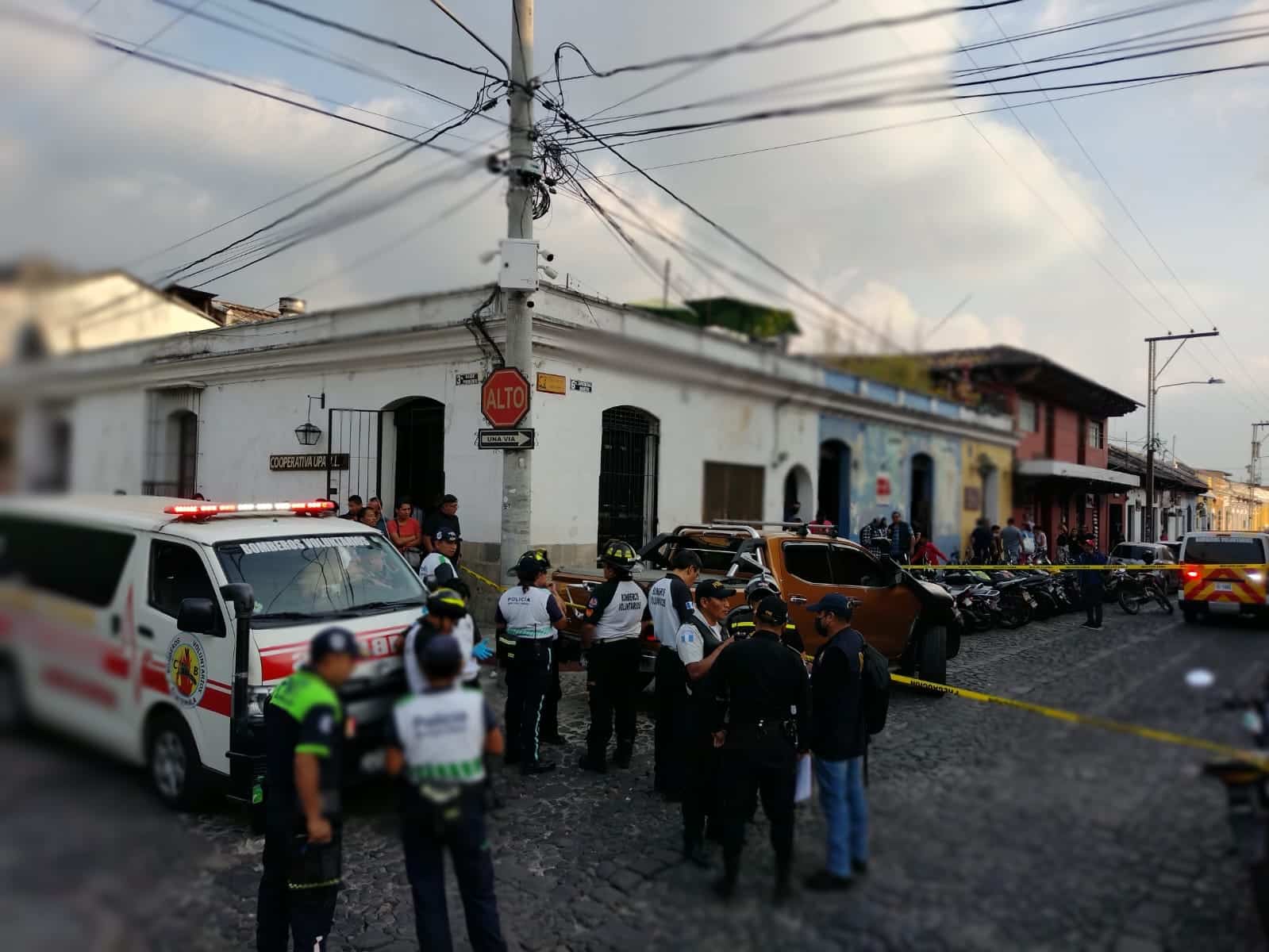 Ataque armado en Antigua Guatemala