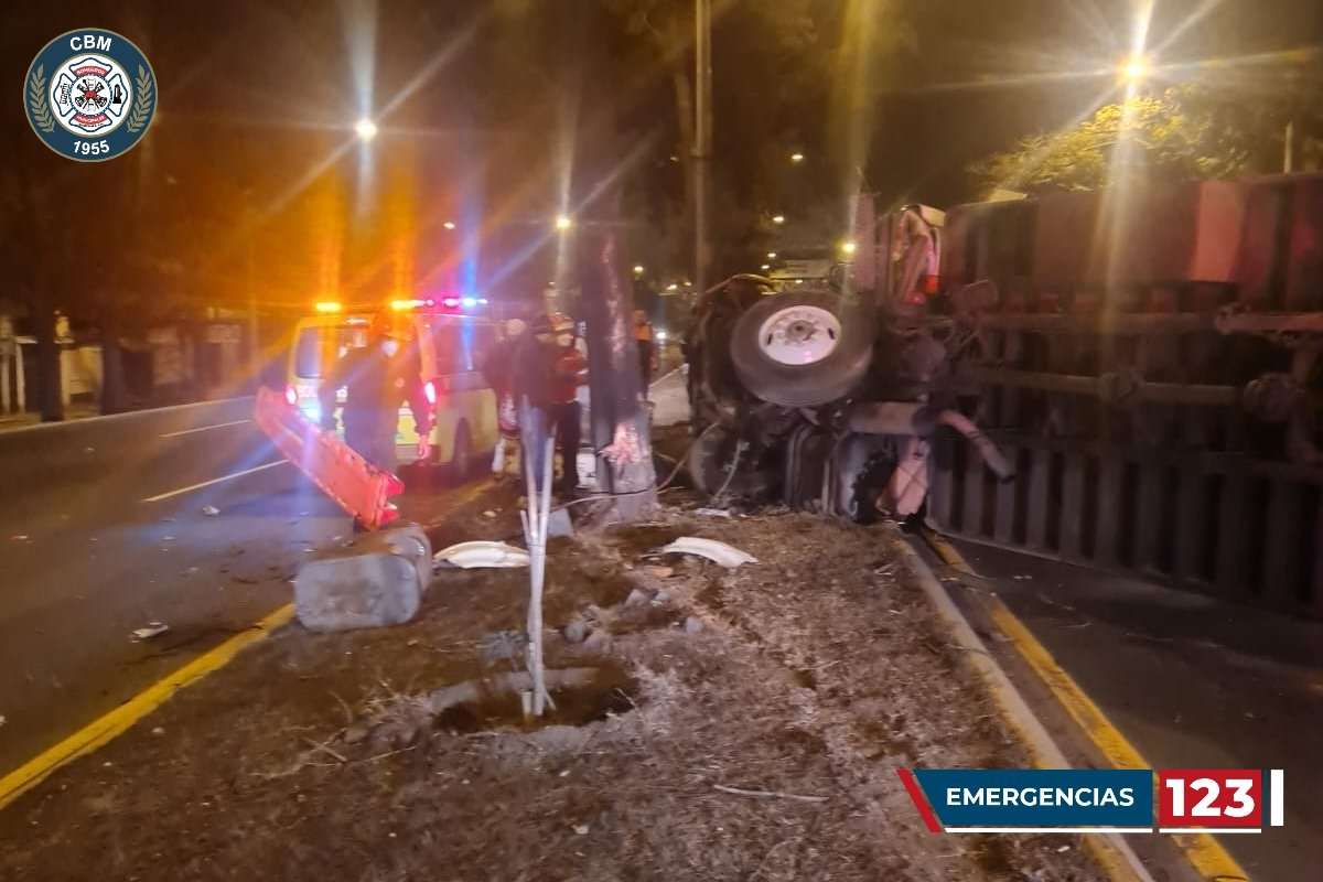 Accidente anillo periférico
