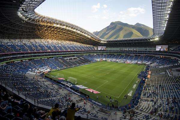 Imagen de archivo en la que se observa el estadio BBVA de la ciudad de Monterrey (México). EFE/Miguel Sierra
