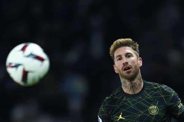 El defensa español del París Saint-Germain, Sergio Ramos. EFE/EPA/Mohammed Badra