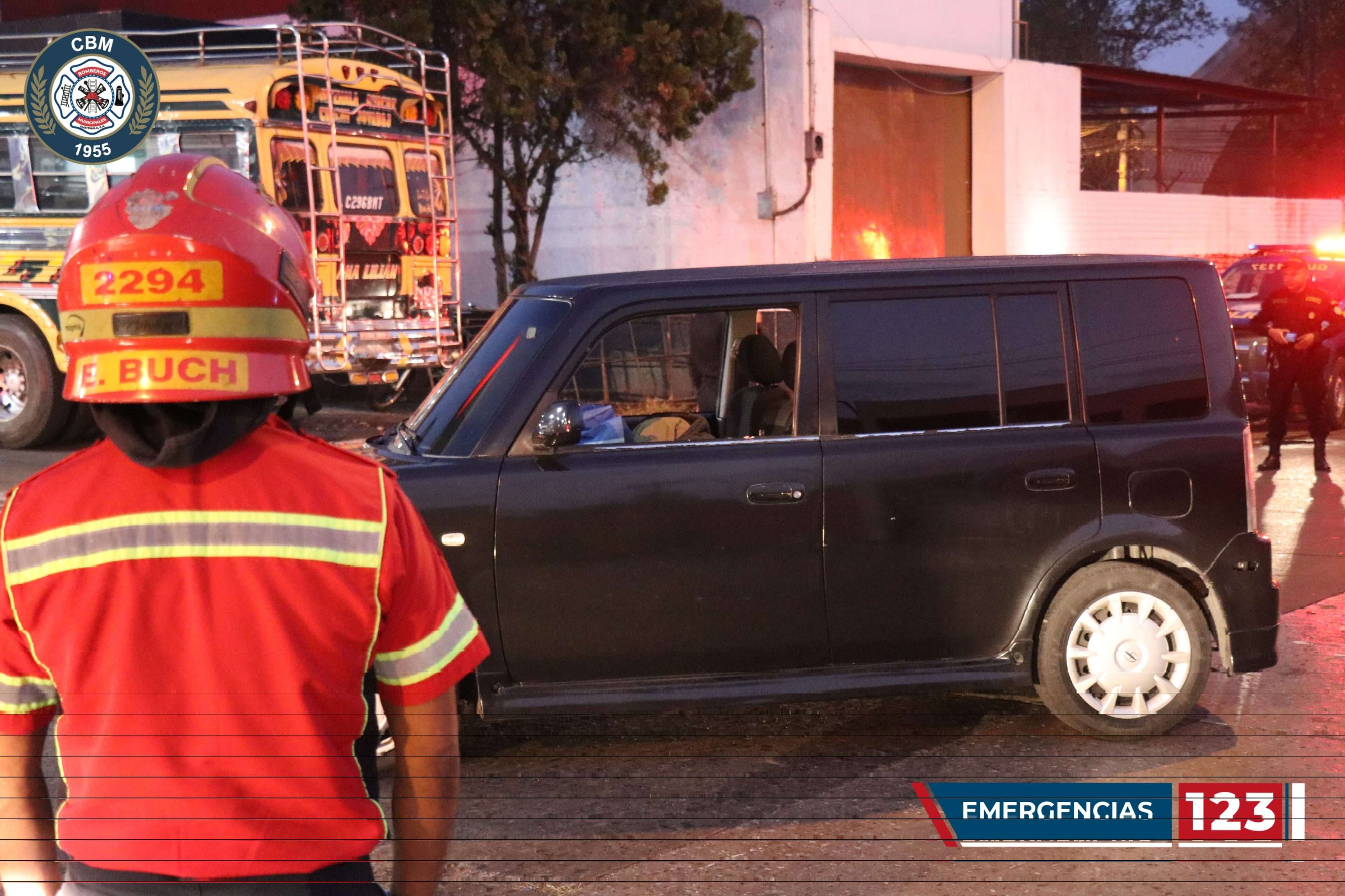Asesinan a taxista en la zona 9 y PNC realiza cierre de ruta