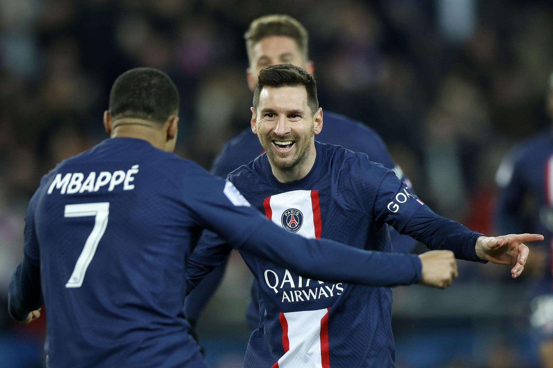 PSG, Mbappé Messi