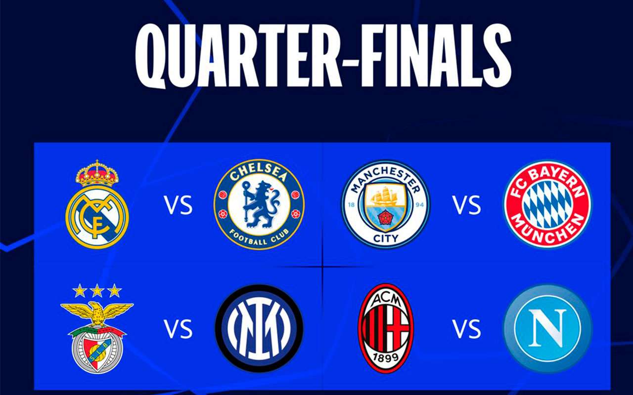 Champions League cuartos de final
