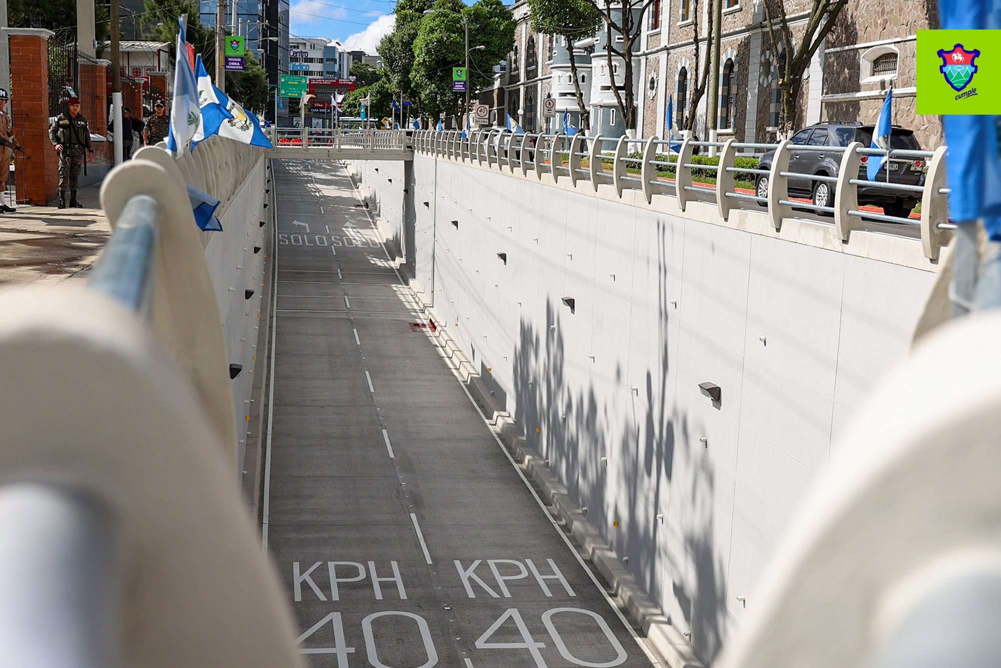 VIDEO | Habilitado el paso a desnivel "Las Tres Fuerzas Armadas"