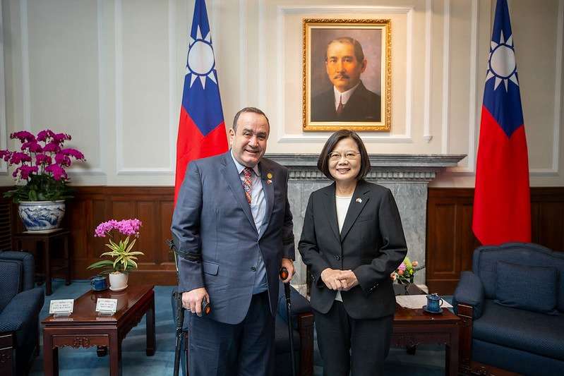 Tsai Ing-wen Taiwan y Giammattei