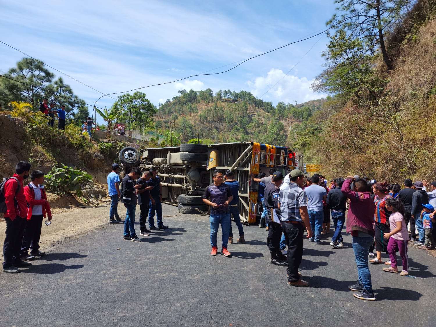 Busazo en Huehuetenango