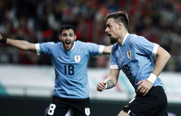 Uruguay Corea del Sur amistoso