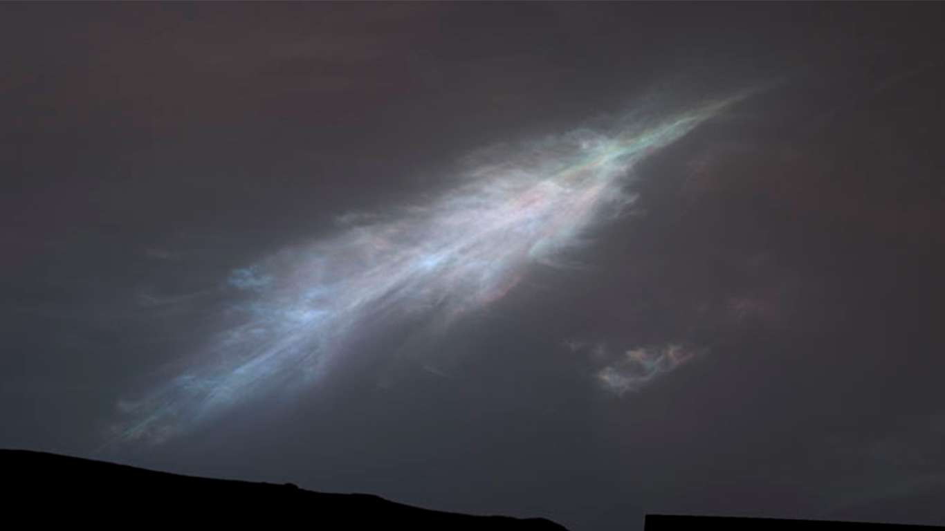 Estas son las imágenes más nítidas de «rayos solares» en Marte