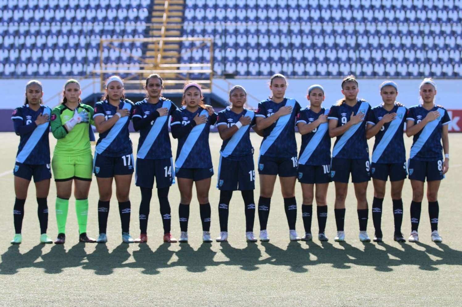 Selección sub20 Femenina Guatemala Futbol