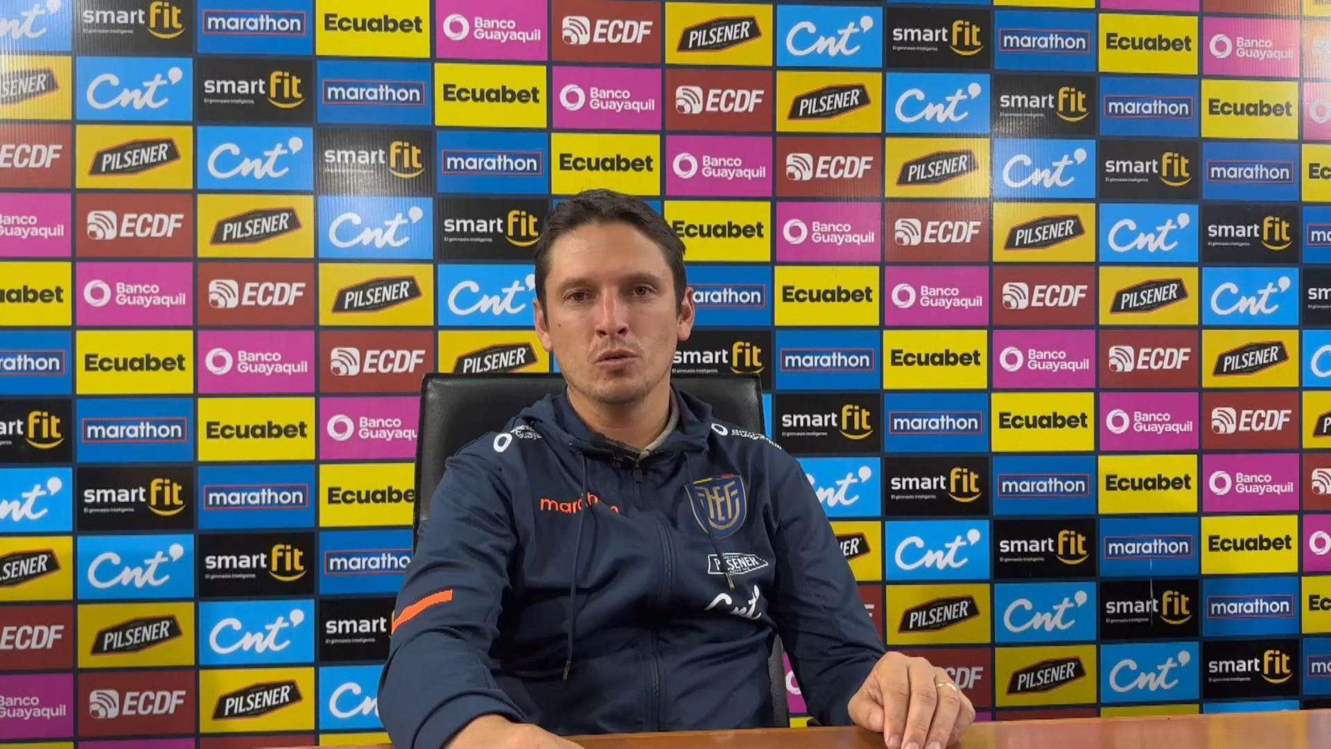 Miguel Bravo, seleccionador de Ecuador, confía en el potencial de su equipo