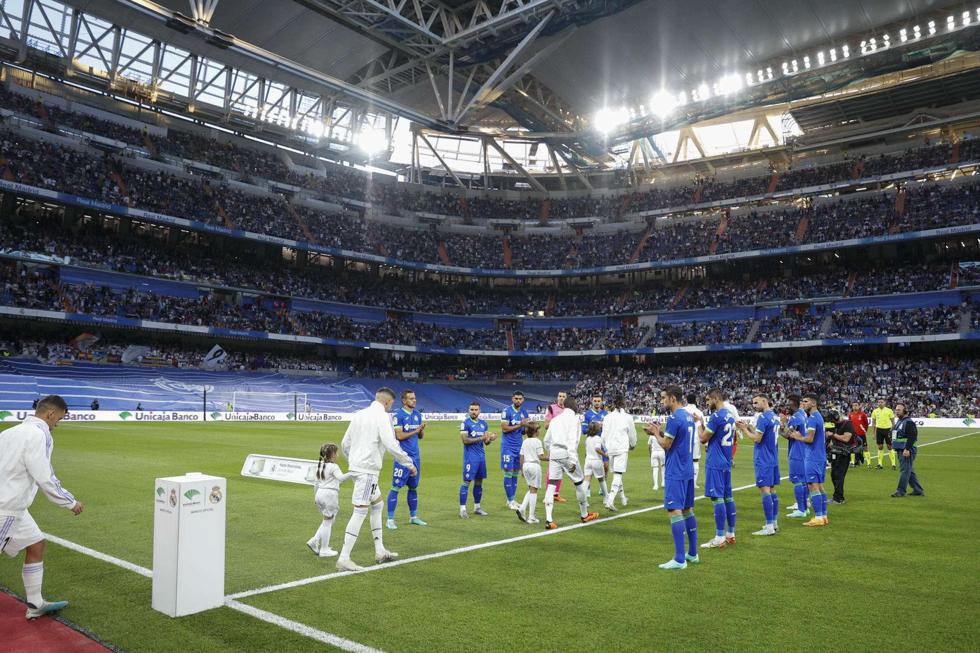 El Getafe hace pasillo al Real Madrid por la Copa del Rey