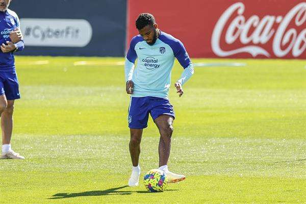 Lemar, en una foto de archivo durante un entrenamiento. EFE/Rodrigo Jiménez