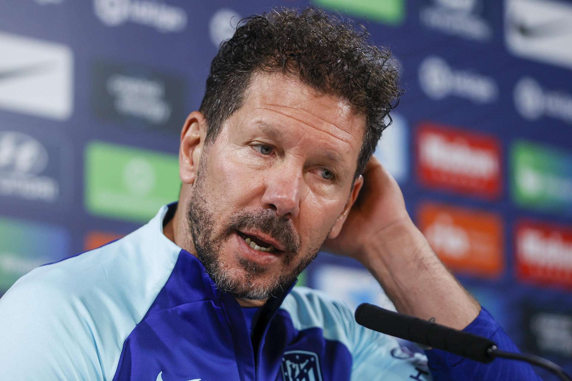 Simeone: "Lo importante es que Oblak recupere su salud, después pensar en el futbolista"