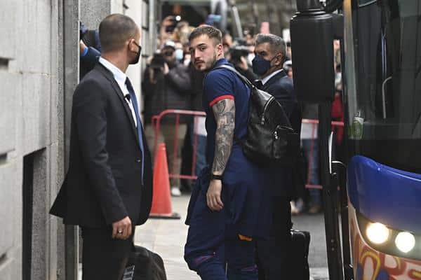 El portero del FC Barcelona Arnau Tenas en una foto de archivo. EFE/ Fernando Villar