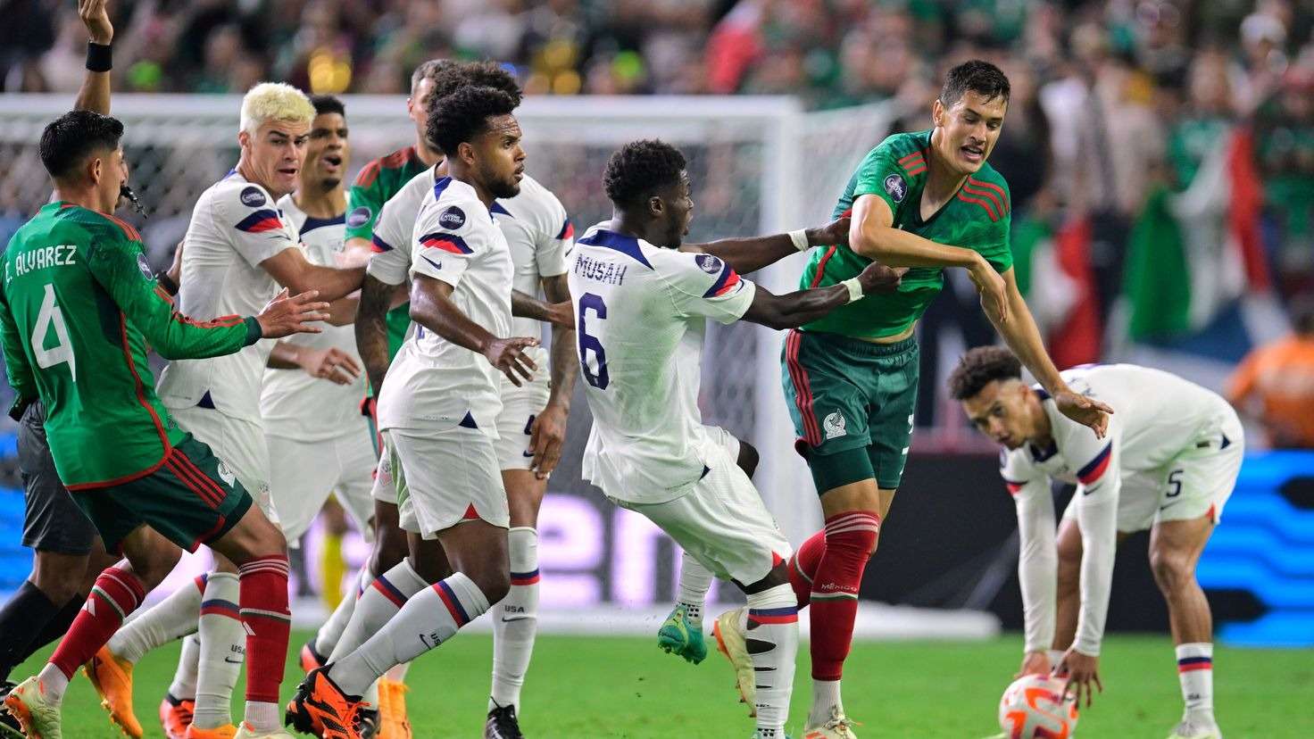 VIDEO | Así fueron los golpes de México y Estados Unidos en Nations League