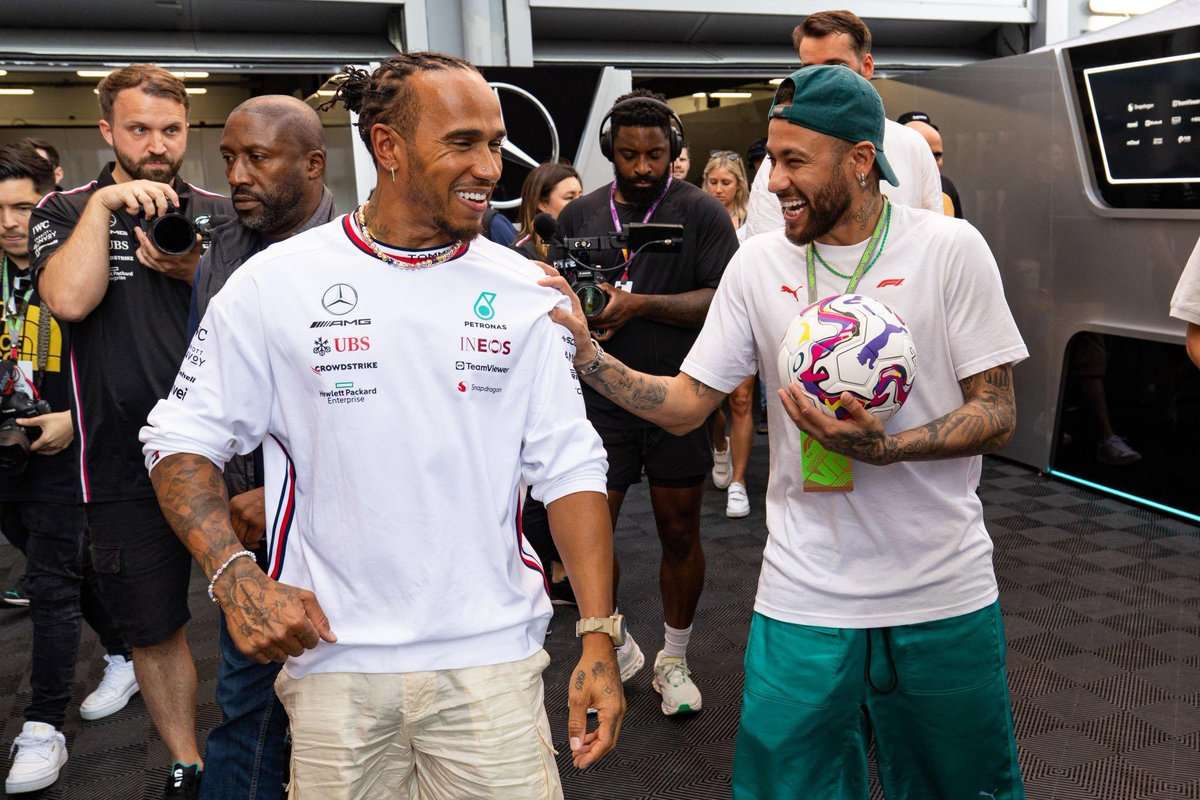 Hamilton y Neymar