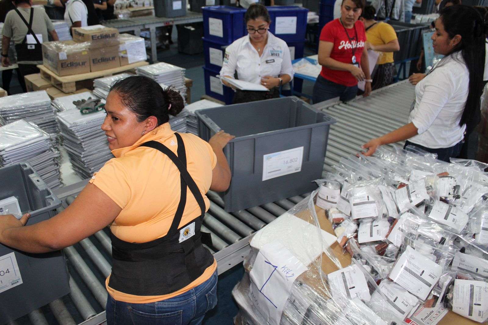 Elecciones 2023 | TSE inició con el traslado de cajas con papeletas para quetzaltenango cajas electorales