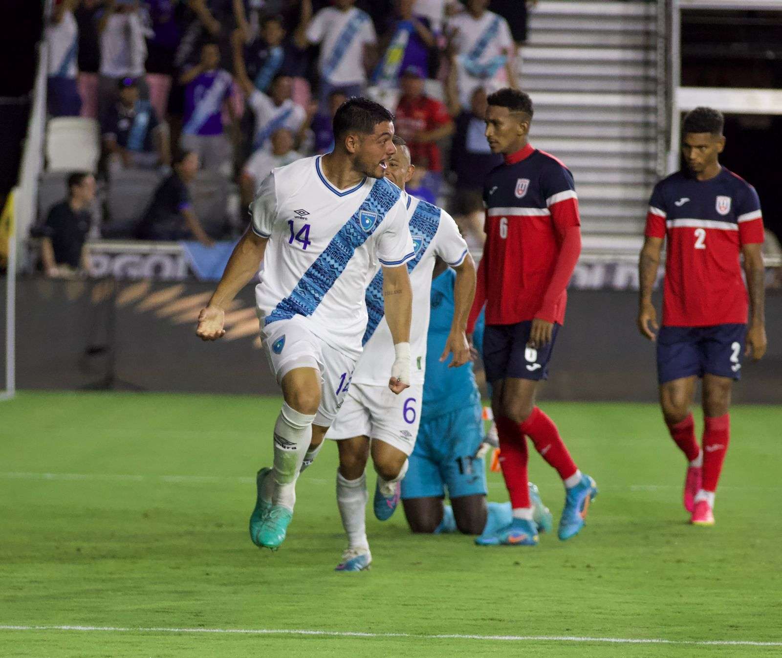 Darwin Lom Selección Nacional de Guatemala vs Cuba Copa Oro