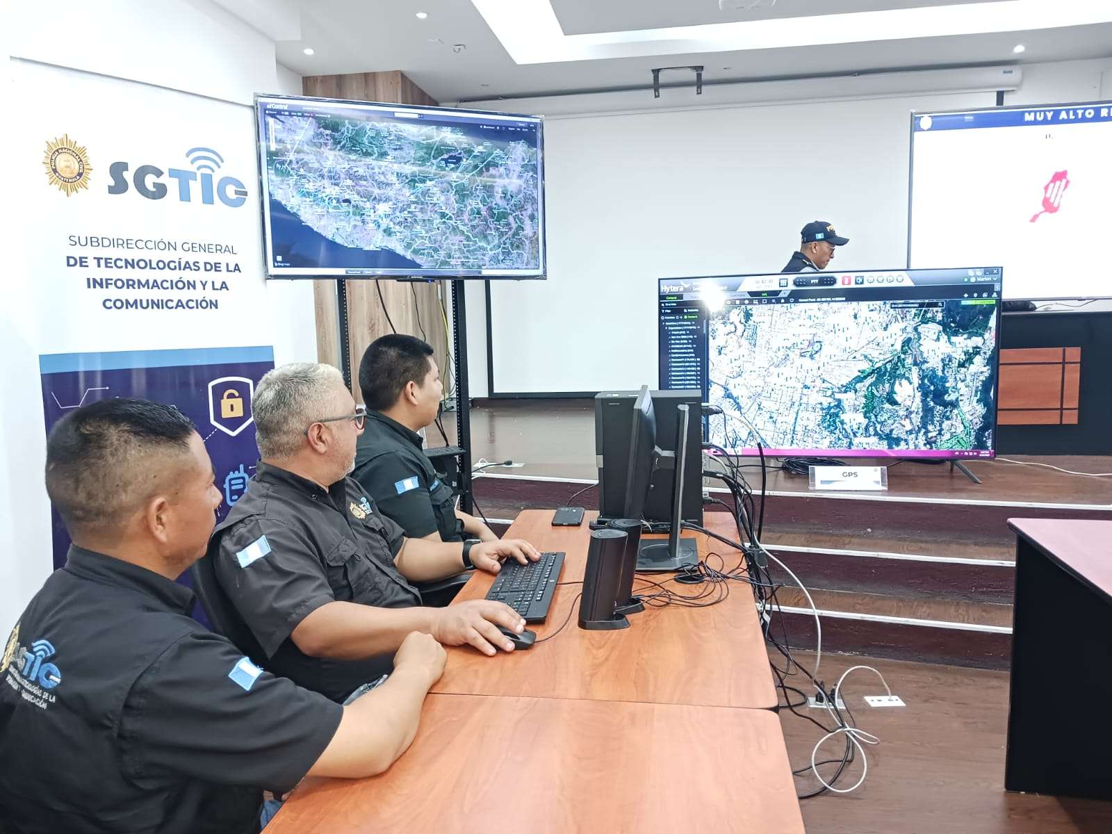 centro de monitoreo PNC Elecciones