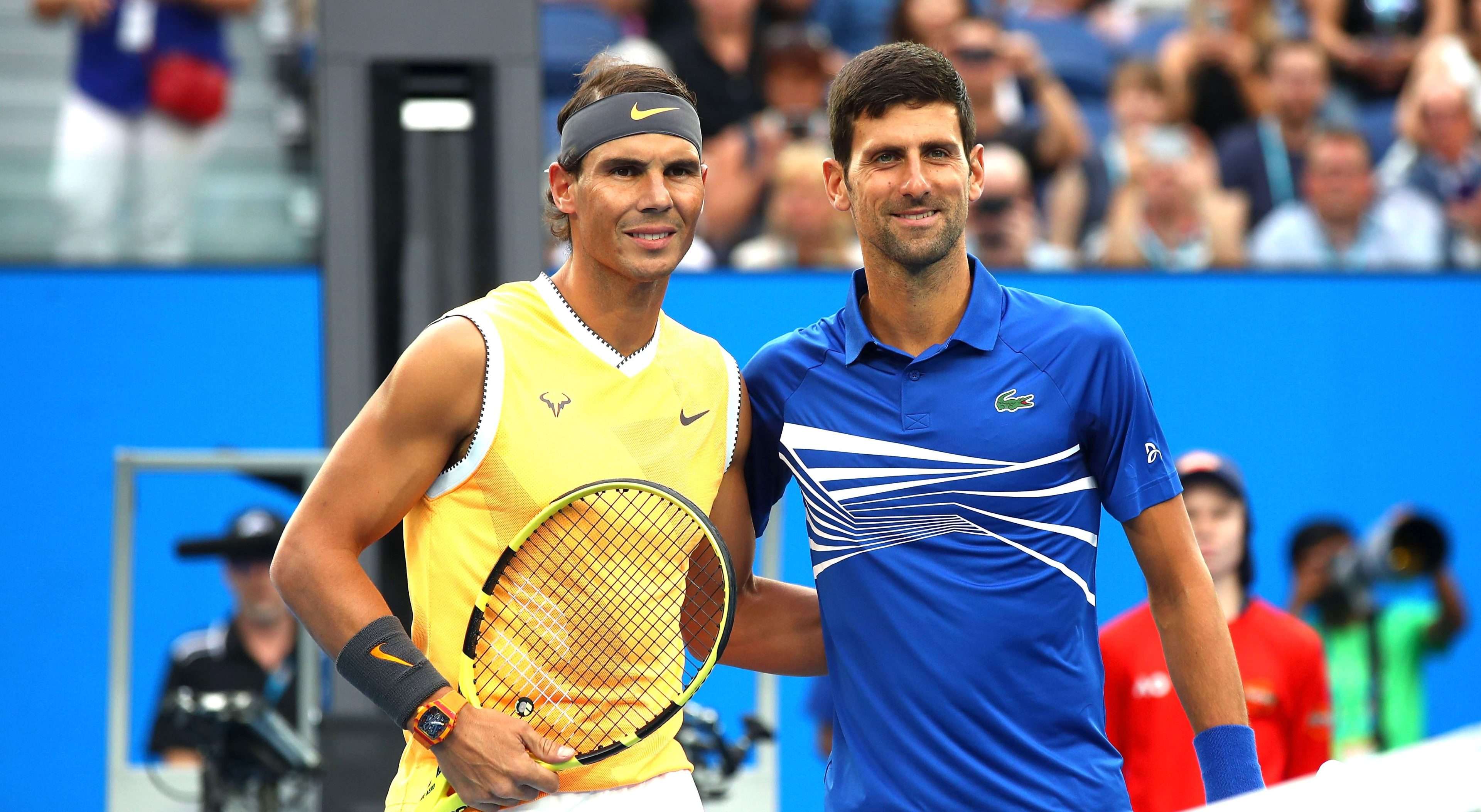 rafa nadal y novak djokovic