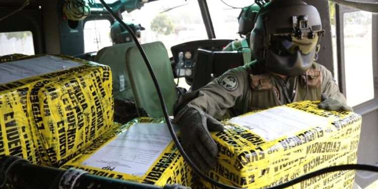 Mingob ha incautado 3 mil 299 kilos de cocaína