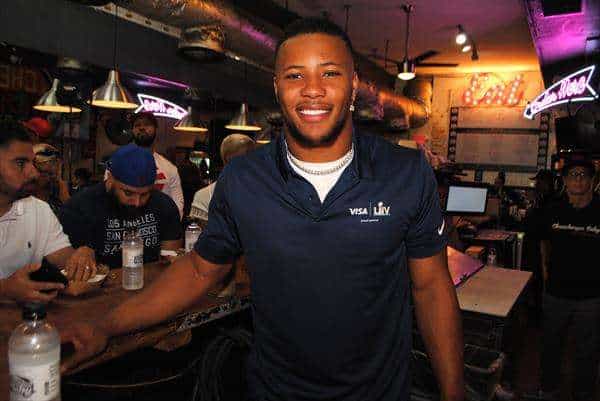 Fotografía de archivo de Saquon Barkley