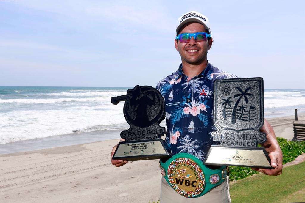 José Toledo bicampeón del Golf Profesional Tour Championship en Acapulco