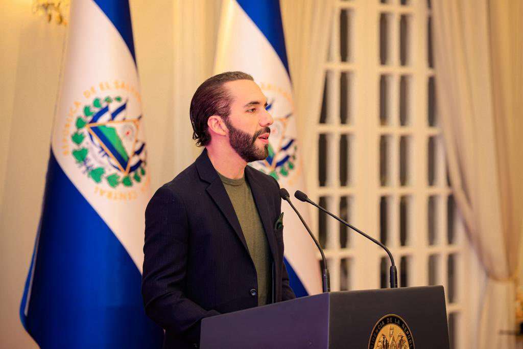 El presidente de El Salvador, Nayib Bukele Juegos Centroamericanos y del CAribe San Salvador 2023