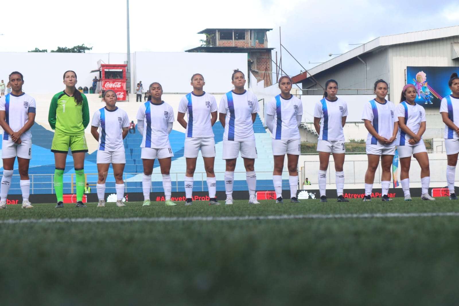 Selección Femenina de Guatemala vs El Salvador Juegos Centroamericanos guatemaltecas